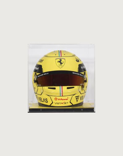 Ferrari Charles Leclerc Giallo Modena Special Edition helmet in 1:1 scale Yellow F0652f