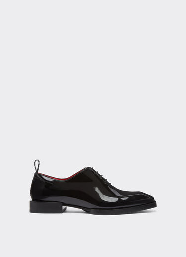 Ferrari Oxford shoe in coated leather Black 22011f