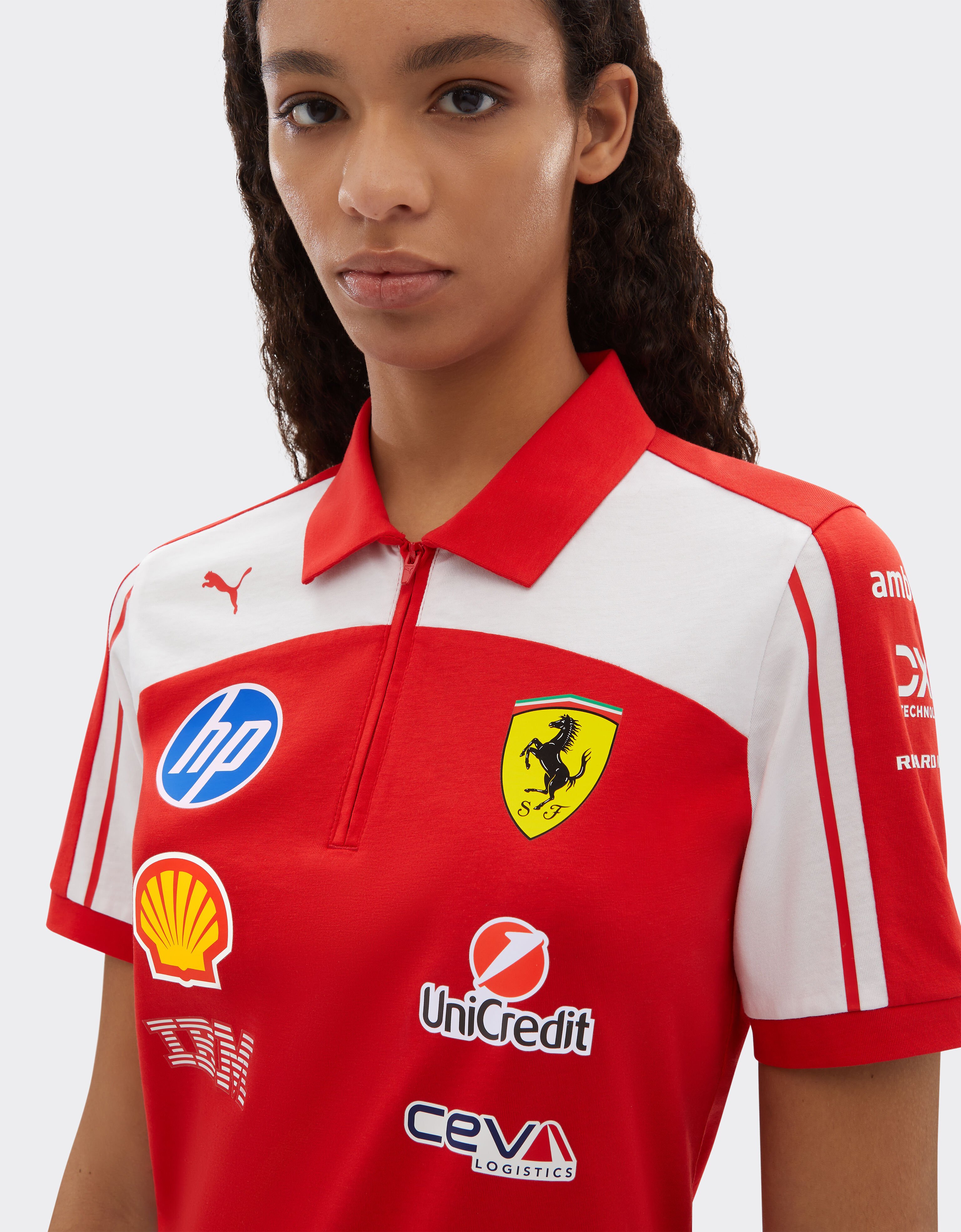 Ferrari 2026 Puma for Scuderia Ferrari HP Replica Polo Shirt Red LA0HFf