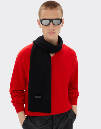 Ferrari Cashmere scarf Black 21732f