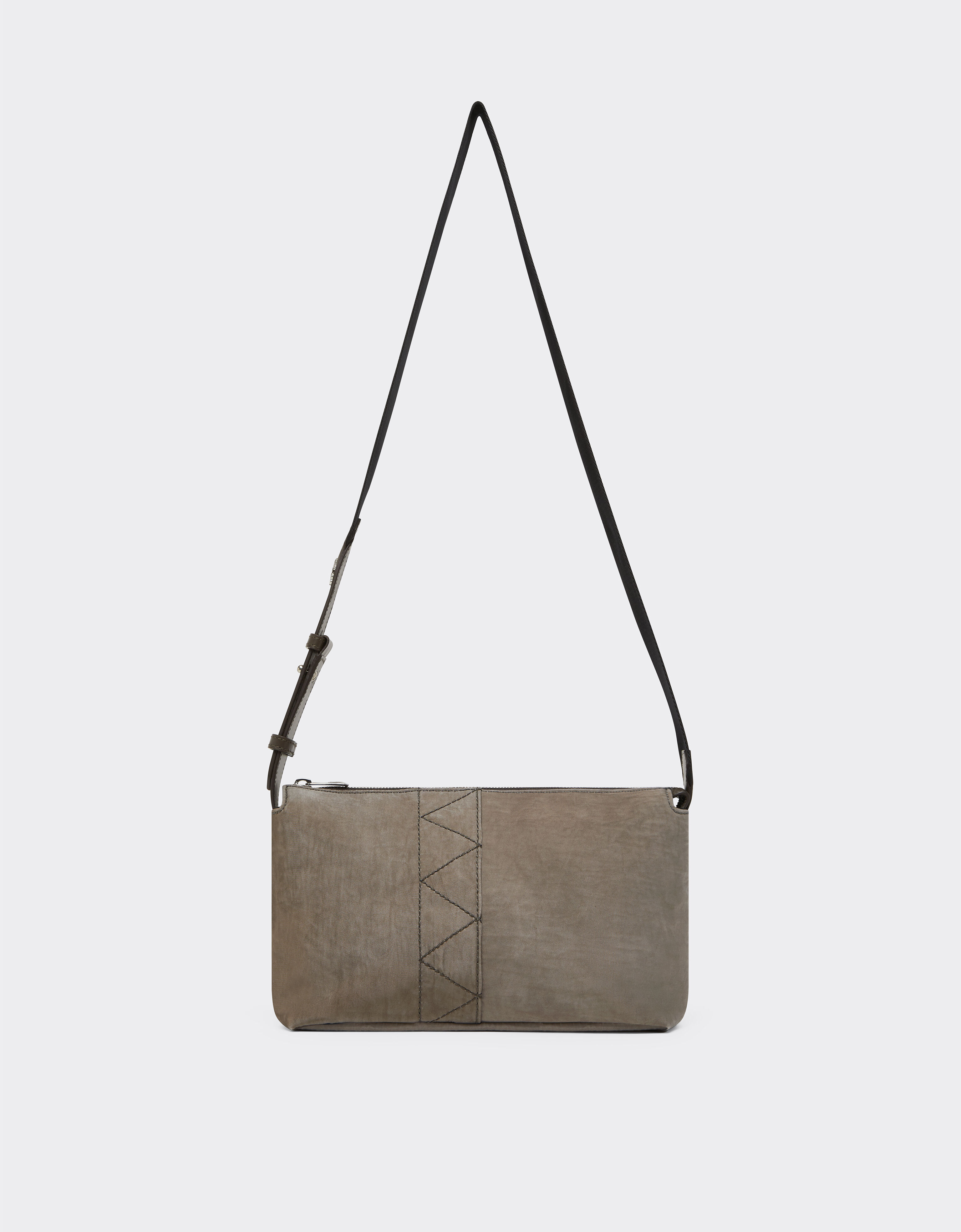 Ferrari 尼龙斜挎包 Khaki Green 50167f