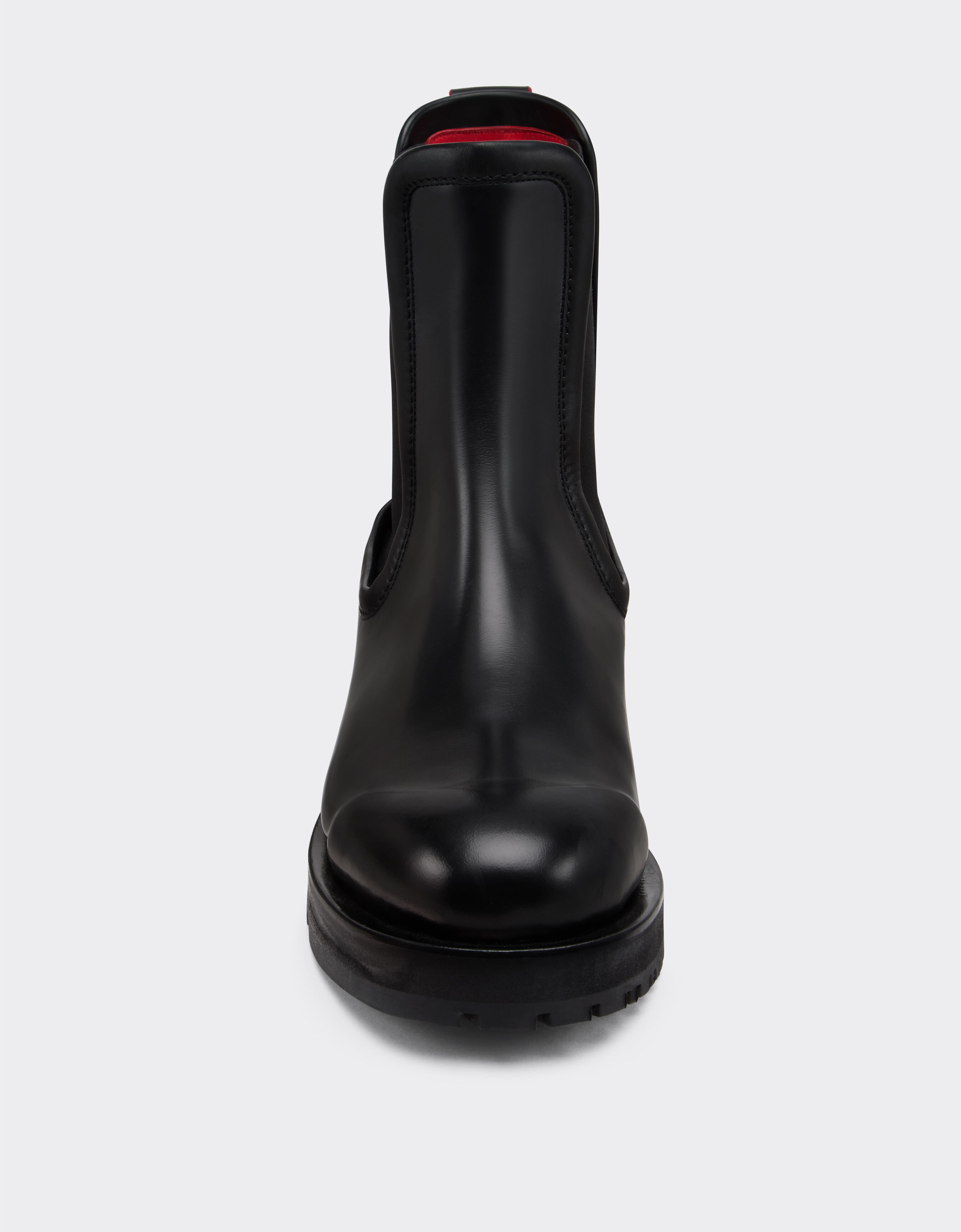 Ferrari Chelsea ankle boot in matte leather Black 22739f