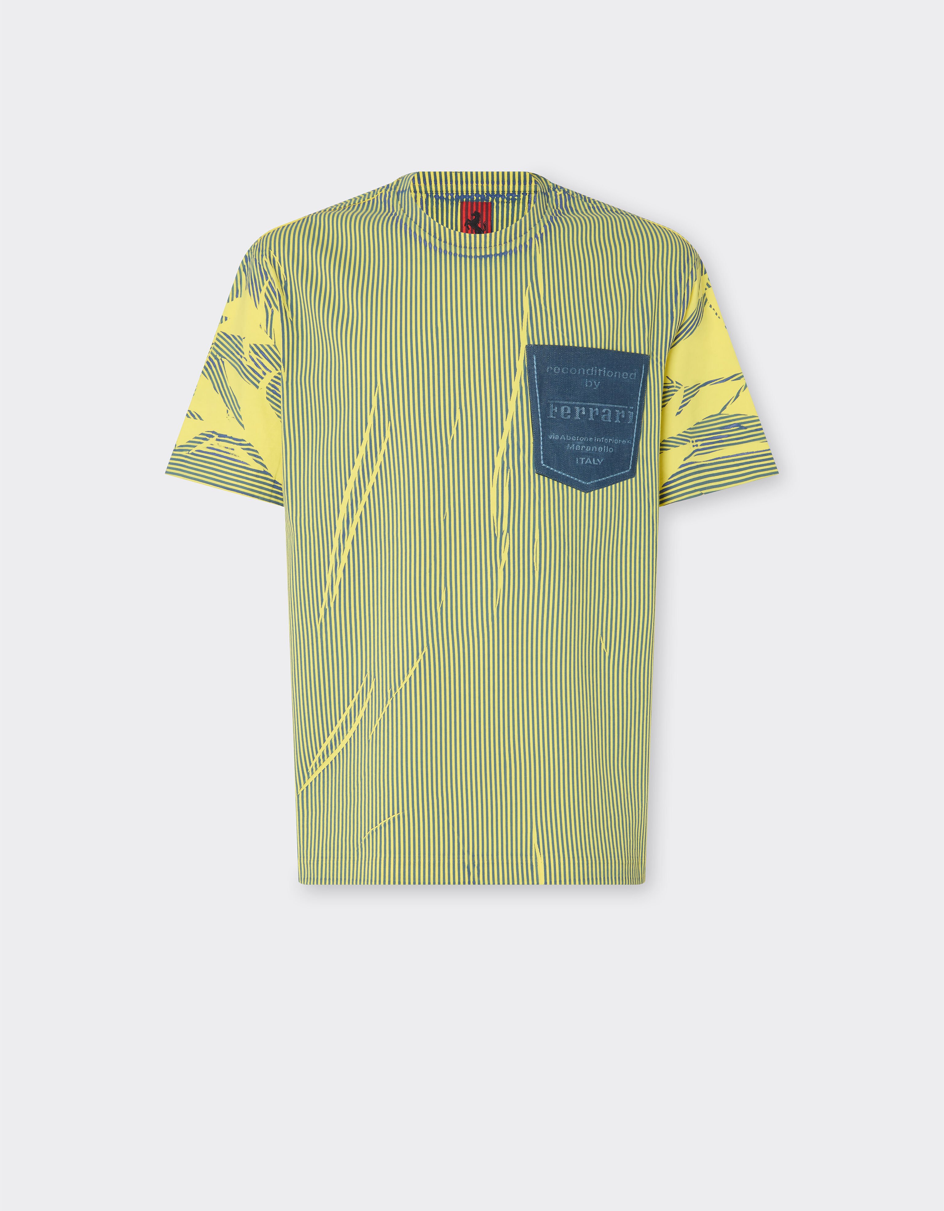 Ferrari Camiseta de algodón Reconditioned by Ferrari Giallo Modena 49908f