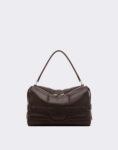 Ferrari Ferrari GT Soft shoulder bag in quilted leather Espresso 49770f