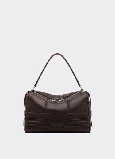 Ferrari GT Soft shoulder bag in quilted leather Ferrari Ferrari GT Soft shoulder bag in quilted leather Espresso 49770f