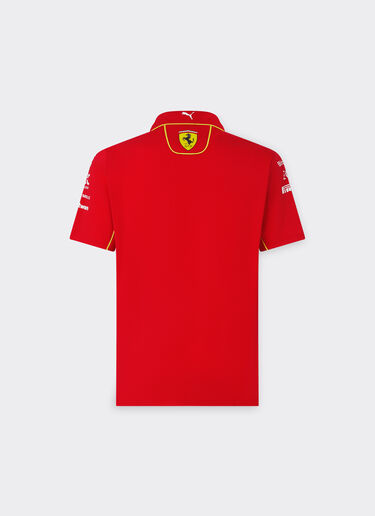 Ferrari 2024 Scuderia Ferrari チーム レプリカ ポロシャツ Rosso Corsa F1150fK