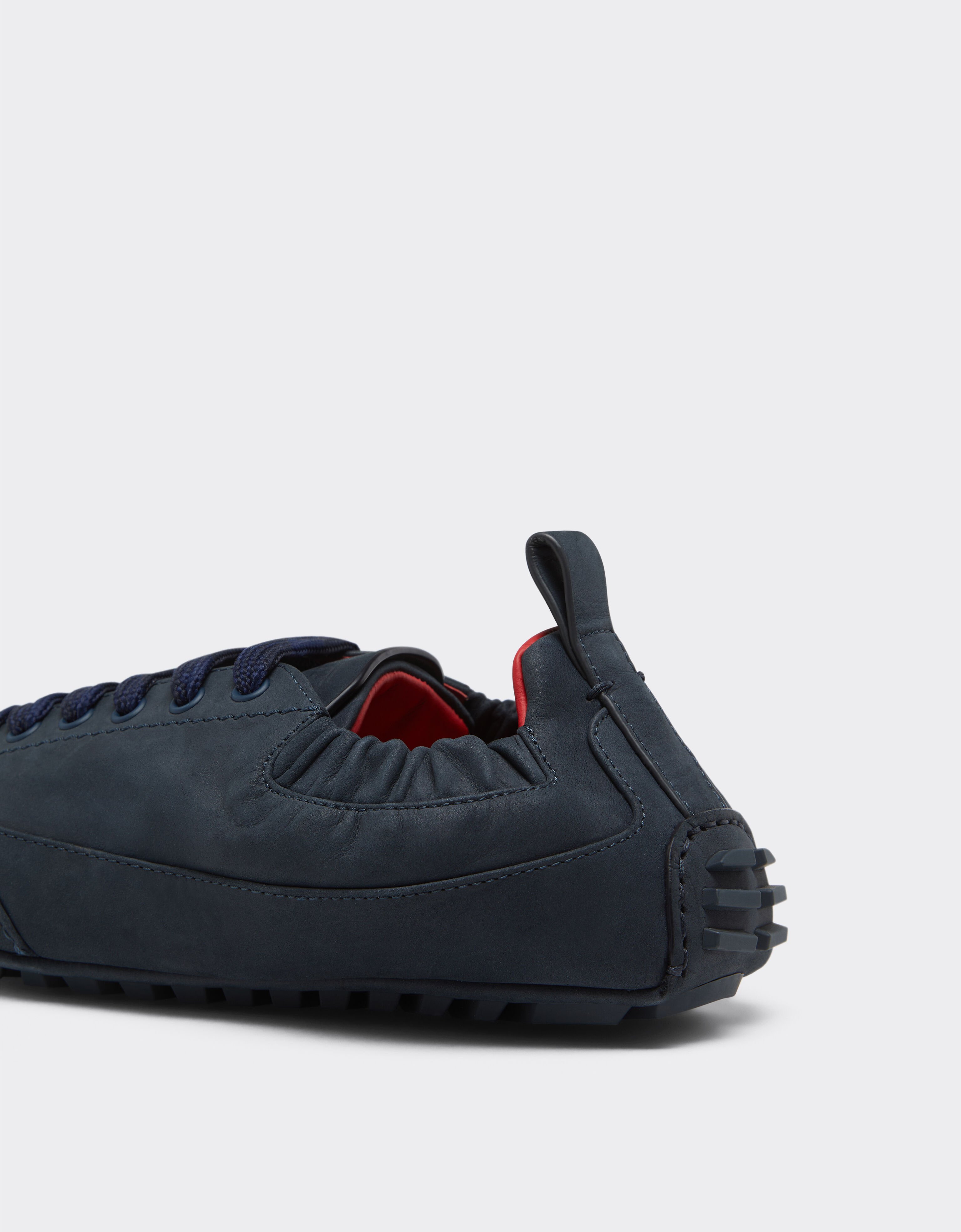 Ferrari Driving trainers in nubuck leather Navy 22037f