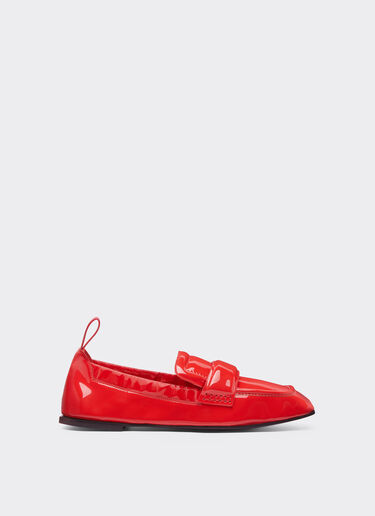 Ferrari Loafer in patent leather Rosso Dino 22022f