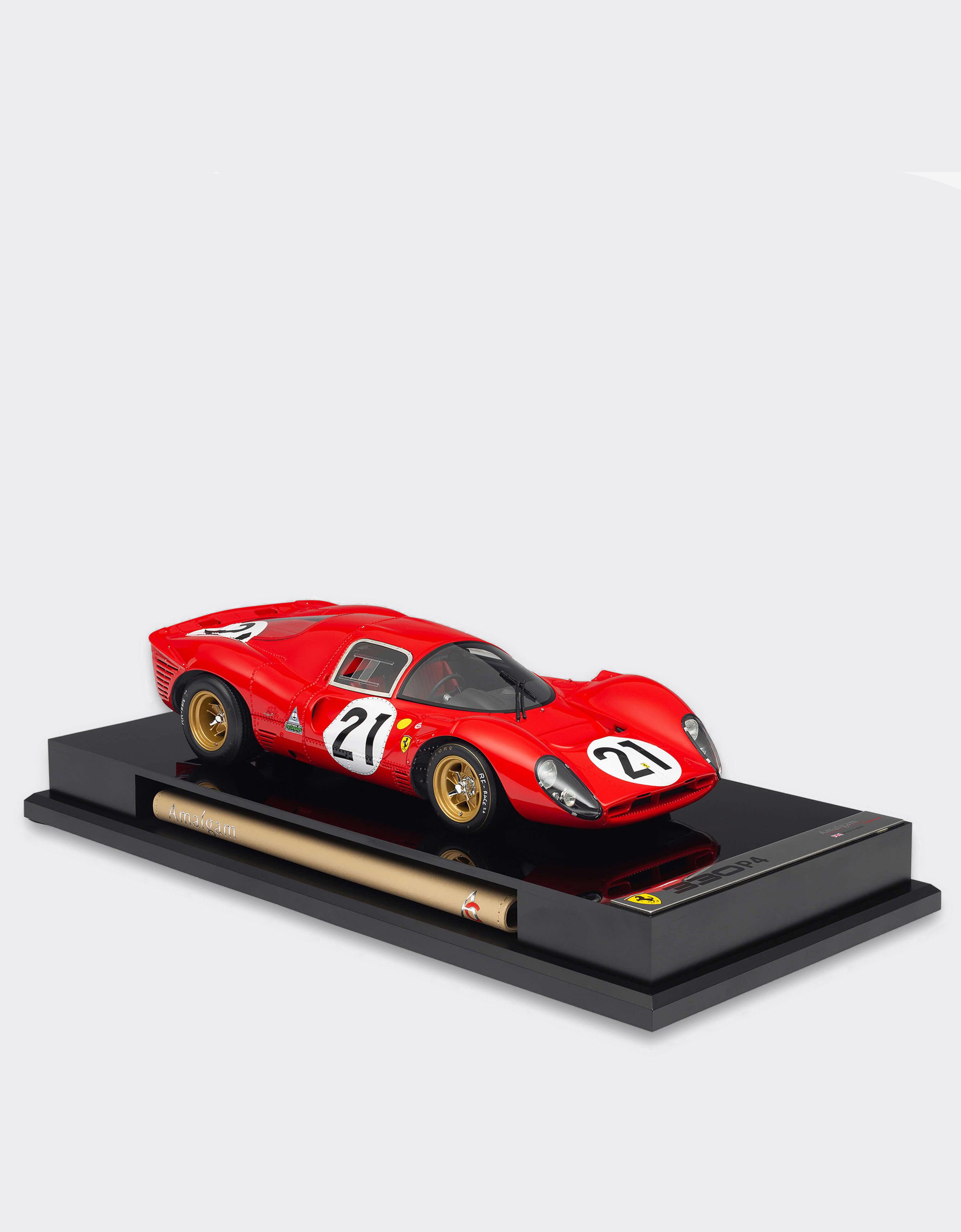 Ferrari Miniatura Ferrari 330 P4 a escala 1:18 Rojo L7588f