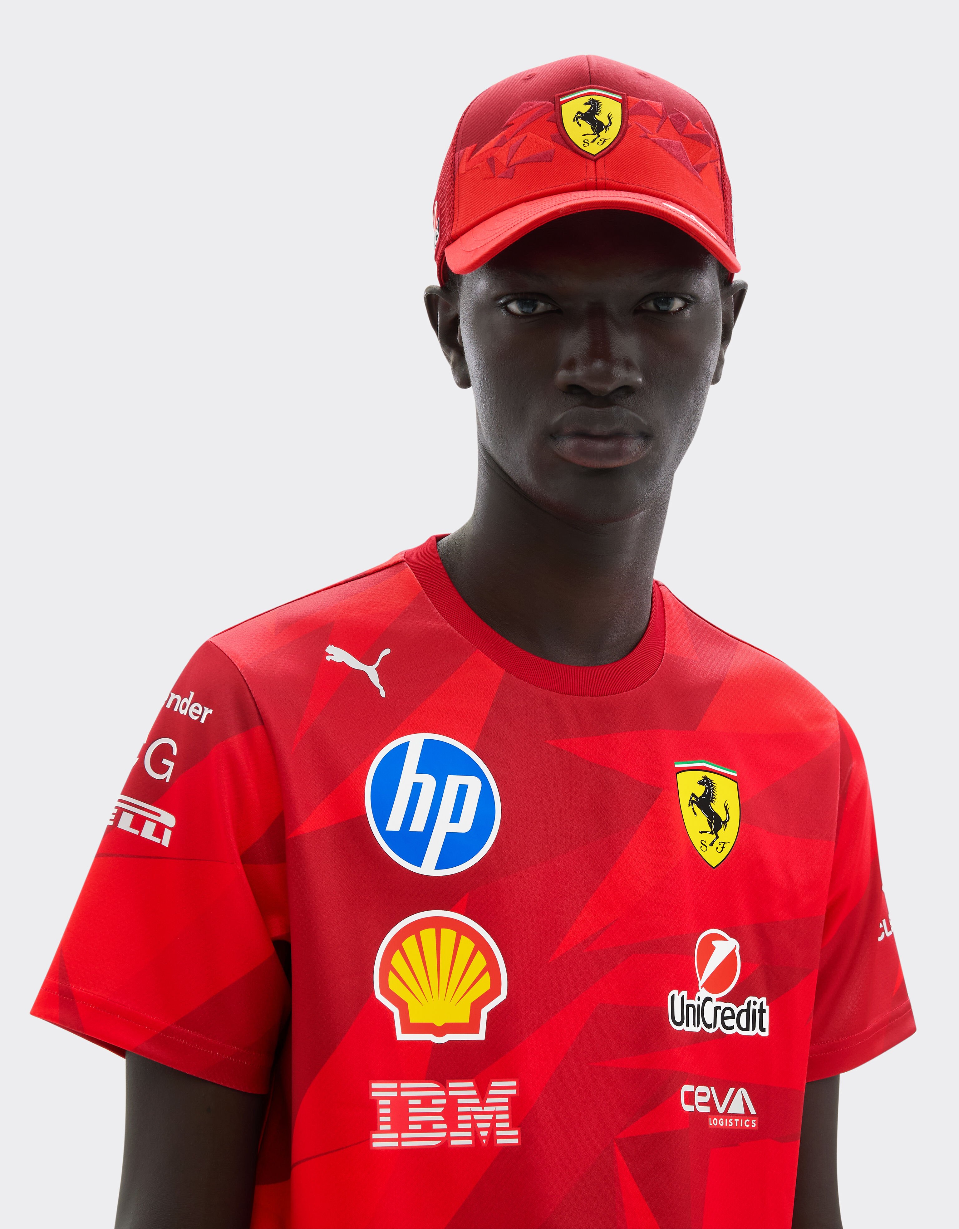 Puma T-shirt for Scuderia Ferrari HP Las Vegas Special Edition Ferrari Puma T-shirt for Scuderia Ferrari HP Las Vegas Special Edition Red LA0AFf