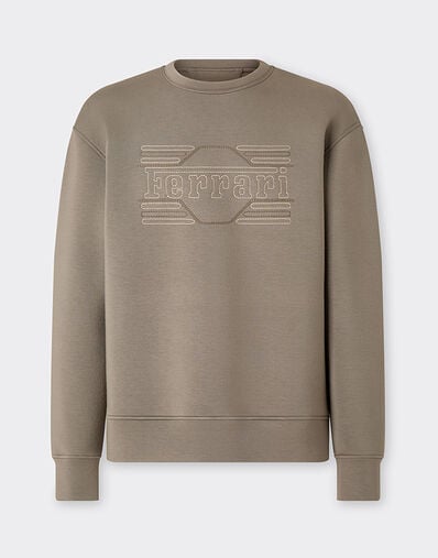 Ferrari Scuba sweatshirt with Ferrari embroidery Clay 51164f