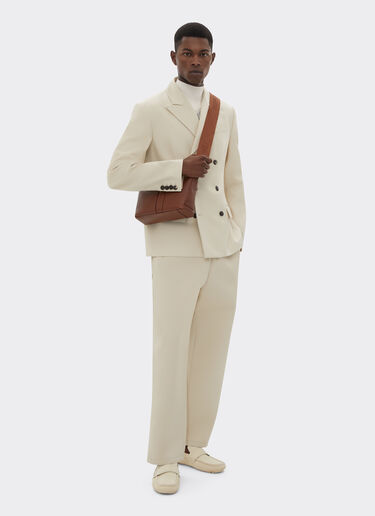 Ferrari Sac à bandoulière en cuir grainé Hide 22123f