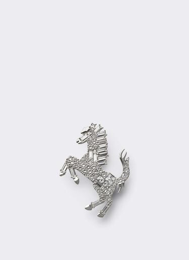 Prancing Horse Rhinestone Brooch Ferrari Prancing Horse Rhinestone Brooch Antracite CGWSP0001JU00005f