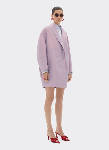 Peacoat in iridescent nylon twill Ferrari Peacoat in iridescent nylon twill Wisteria 22438f