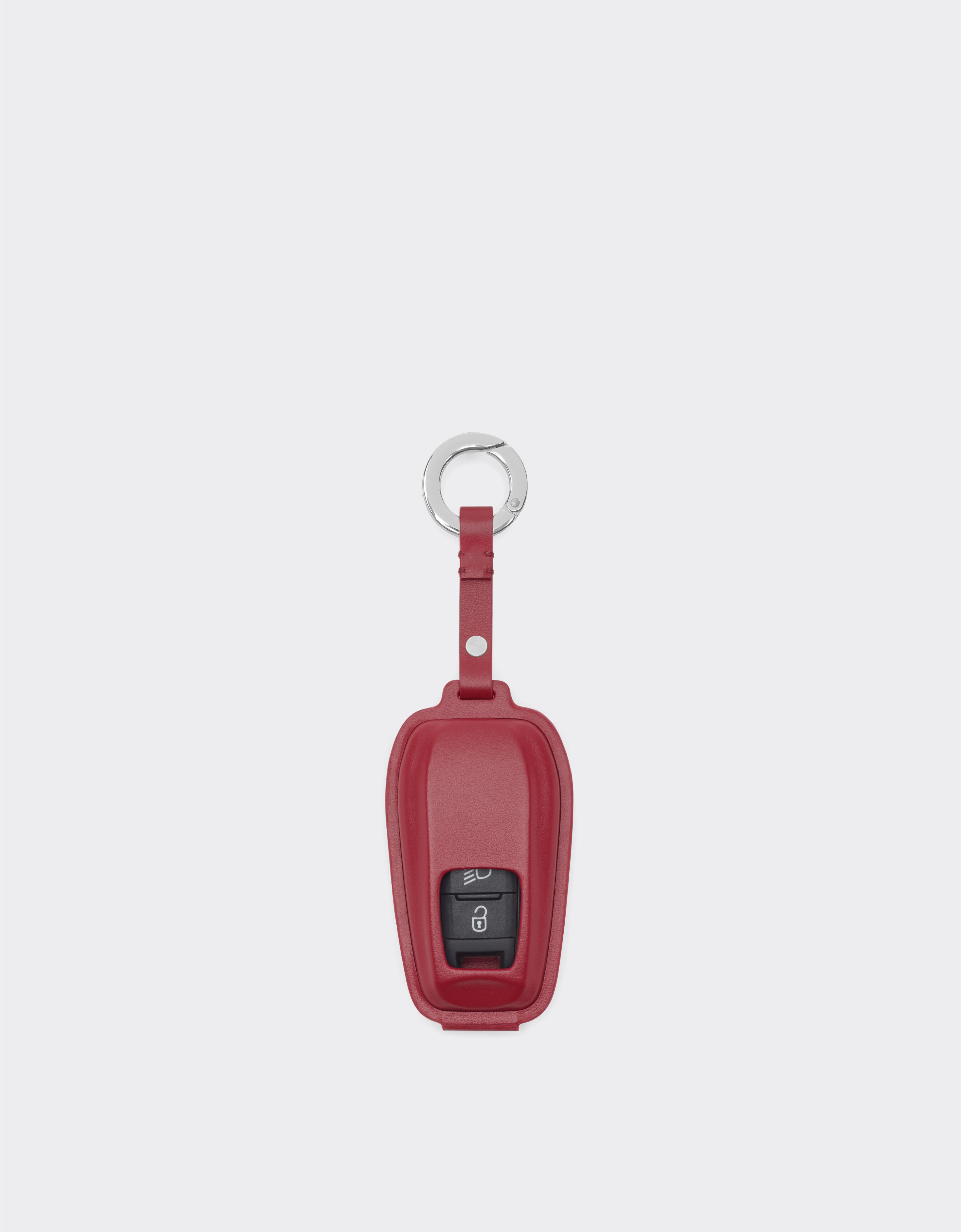 Ferrari Leather key ring with Ferrari logo Maison Red 50584f