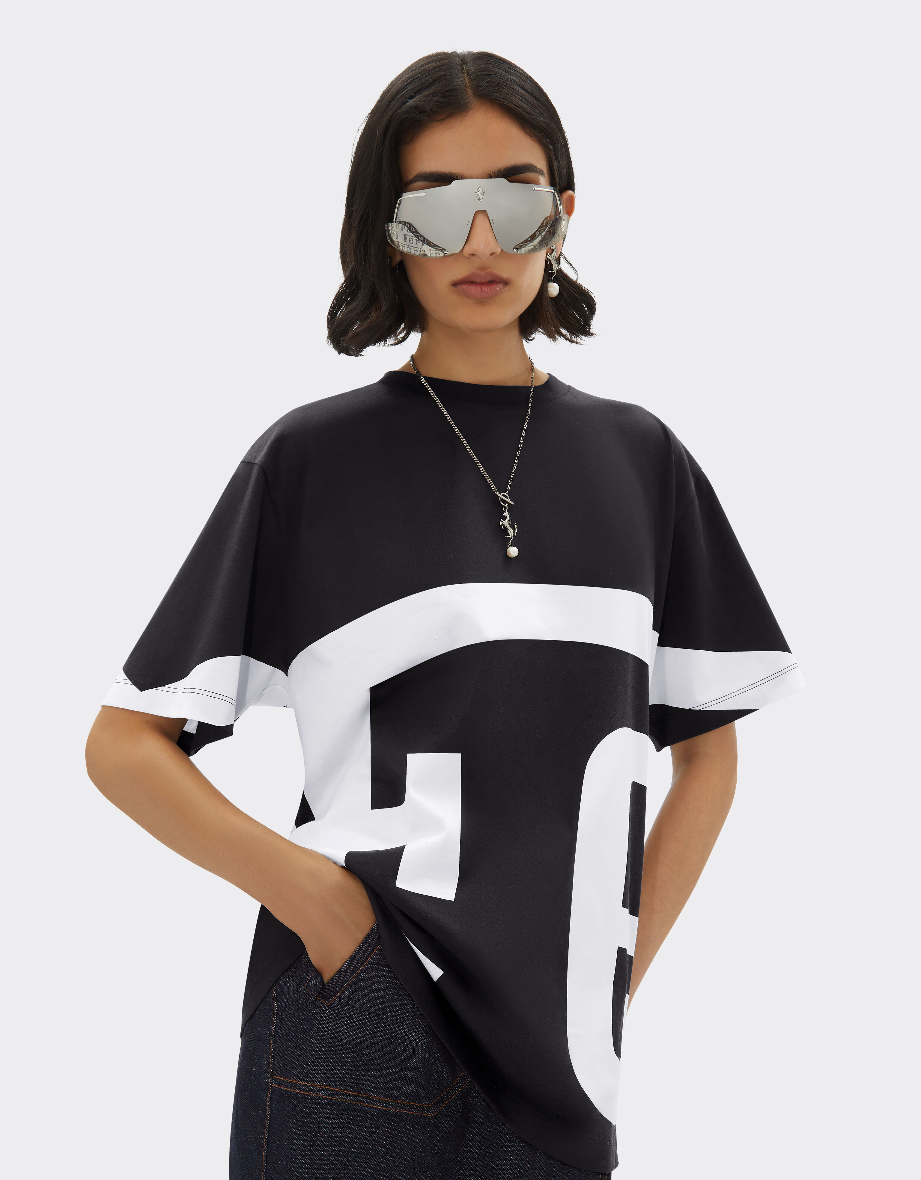 Ferrari black t shirt online