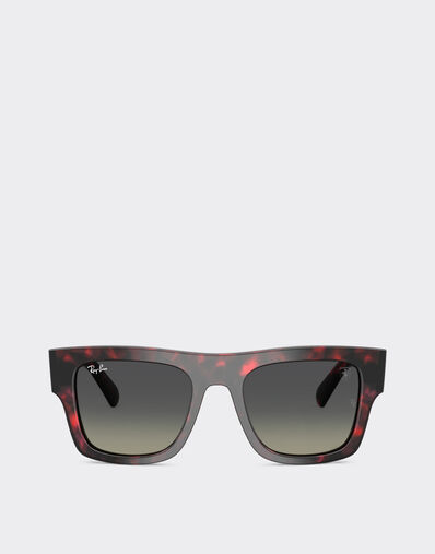 Ferrari Ray-Ban for Scuderia Ferrari RB2217M in havana red acetate with gradient grey lenses Black LA01Kf