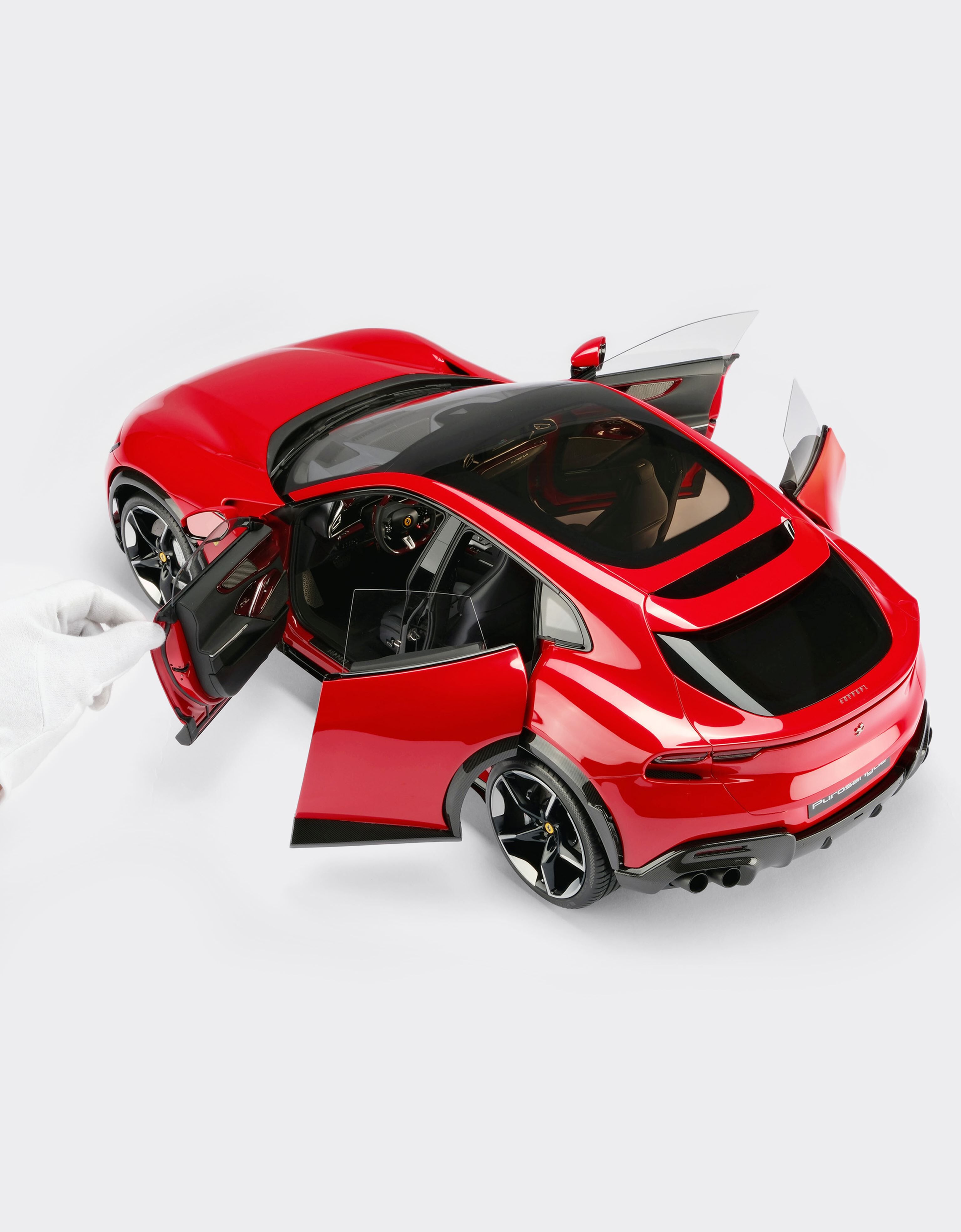 Ferrari Modèle réduit Ferrari Purosangue à l’échelle 1/8 Rouge F0890f