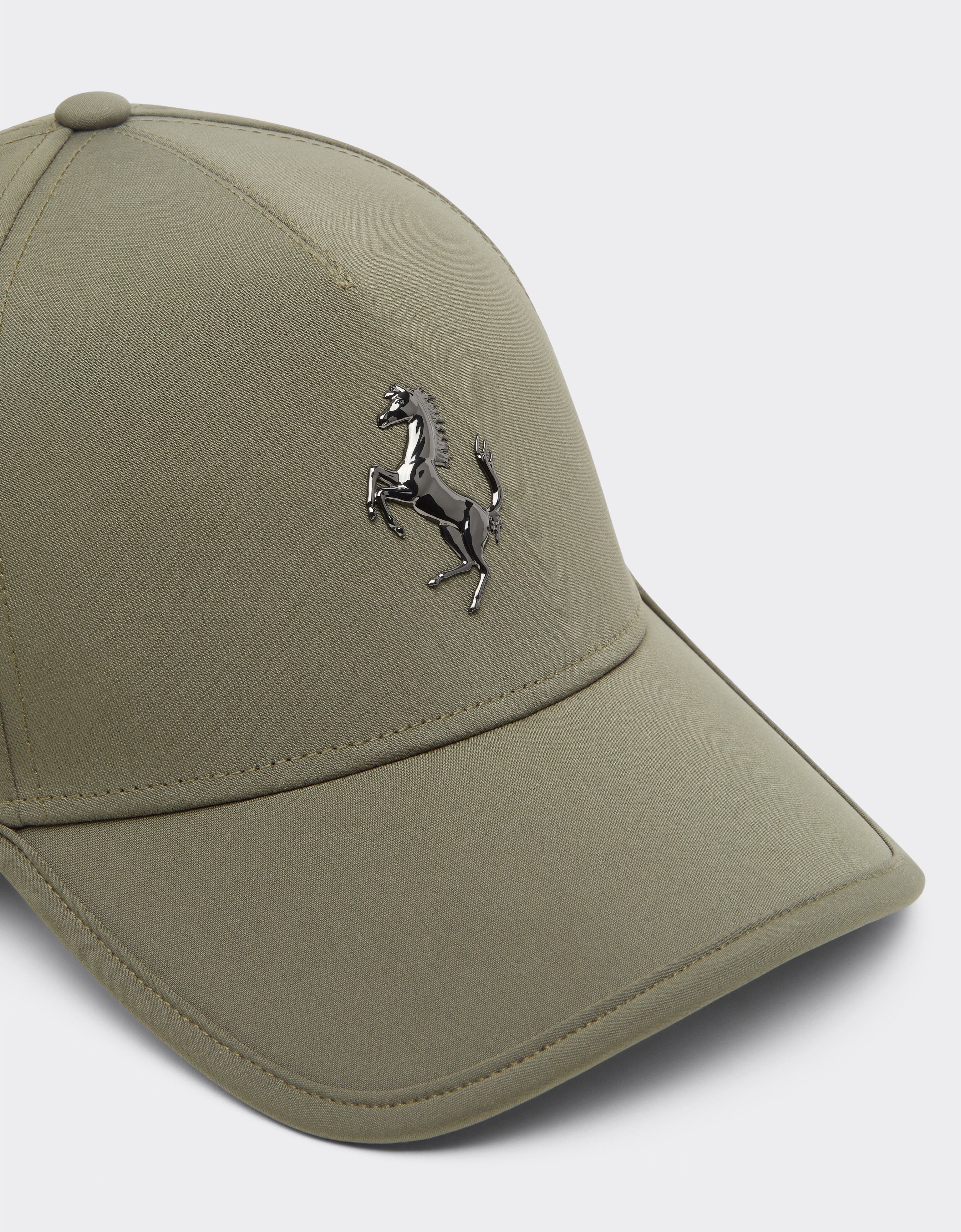 Ferrari Baseball cap with metal Prancing Horse Clay 20815f