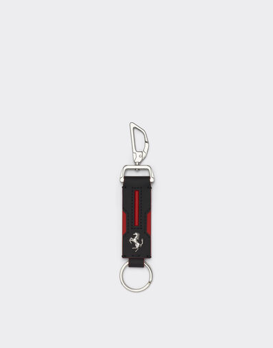 Ferrari Second Life leather keyring Black 22199f