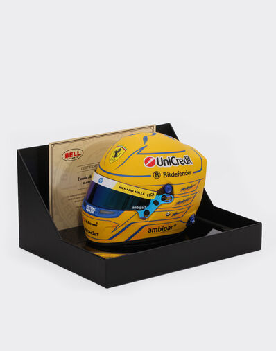 Ferrari Lewis Hamilton Miami Special Edition 2025 mini helmet in 1:2 scale MULTICOLOUR LA07Jf