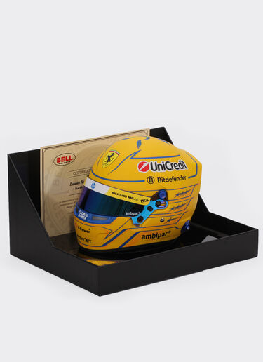 Ferrari Lewis Hamilton Miami Special Edition 2025 mini helmet in 1:2 scale MULTICOLOUR LA07Jf