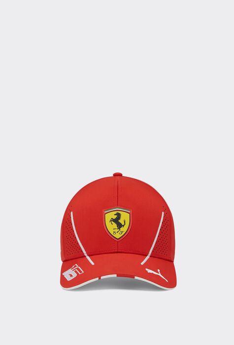 Ferrari 2024 Scuderia Ferrari Team Replica Leclerc hat Rosso Corsa F1146f