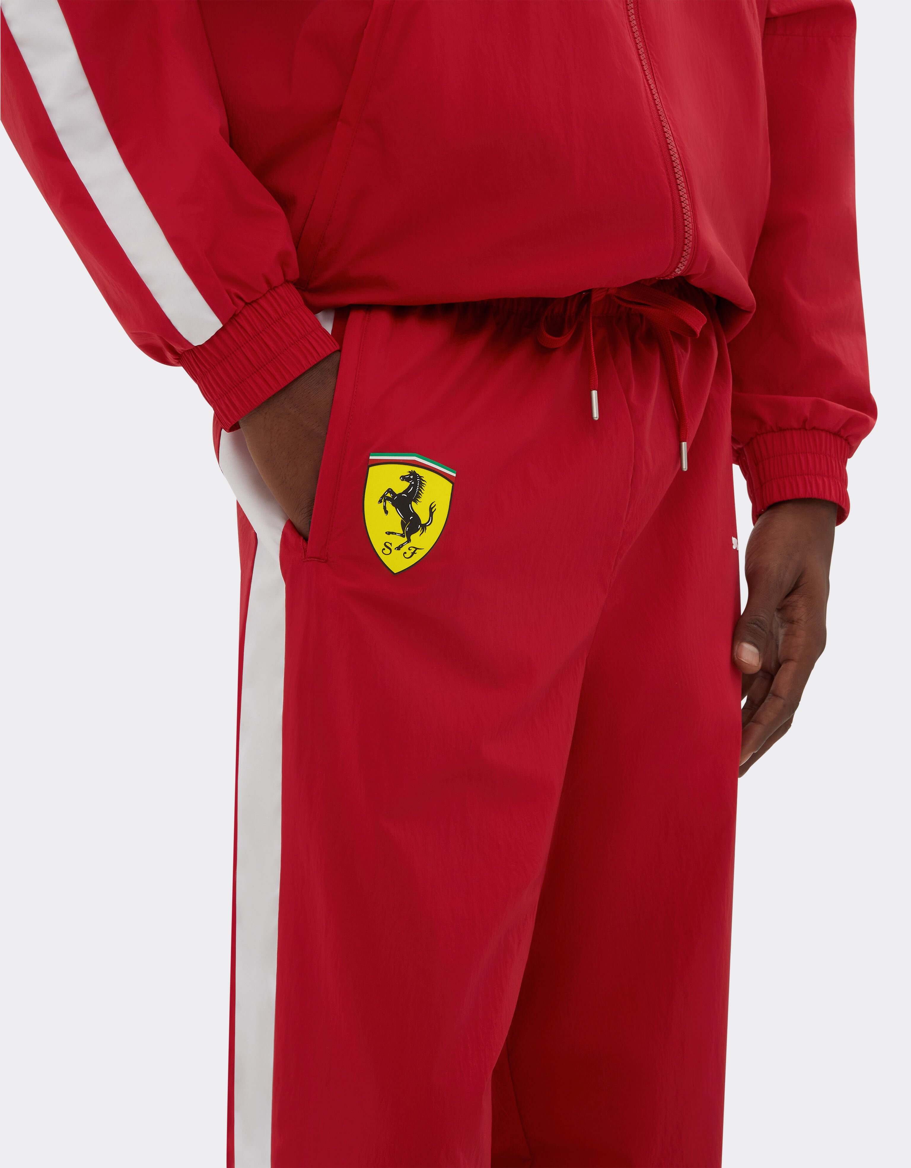 Ferrari Puma for Scuderia Ferrari HP 2025 T7 drivers trousers Red LA042f