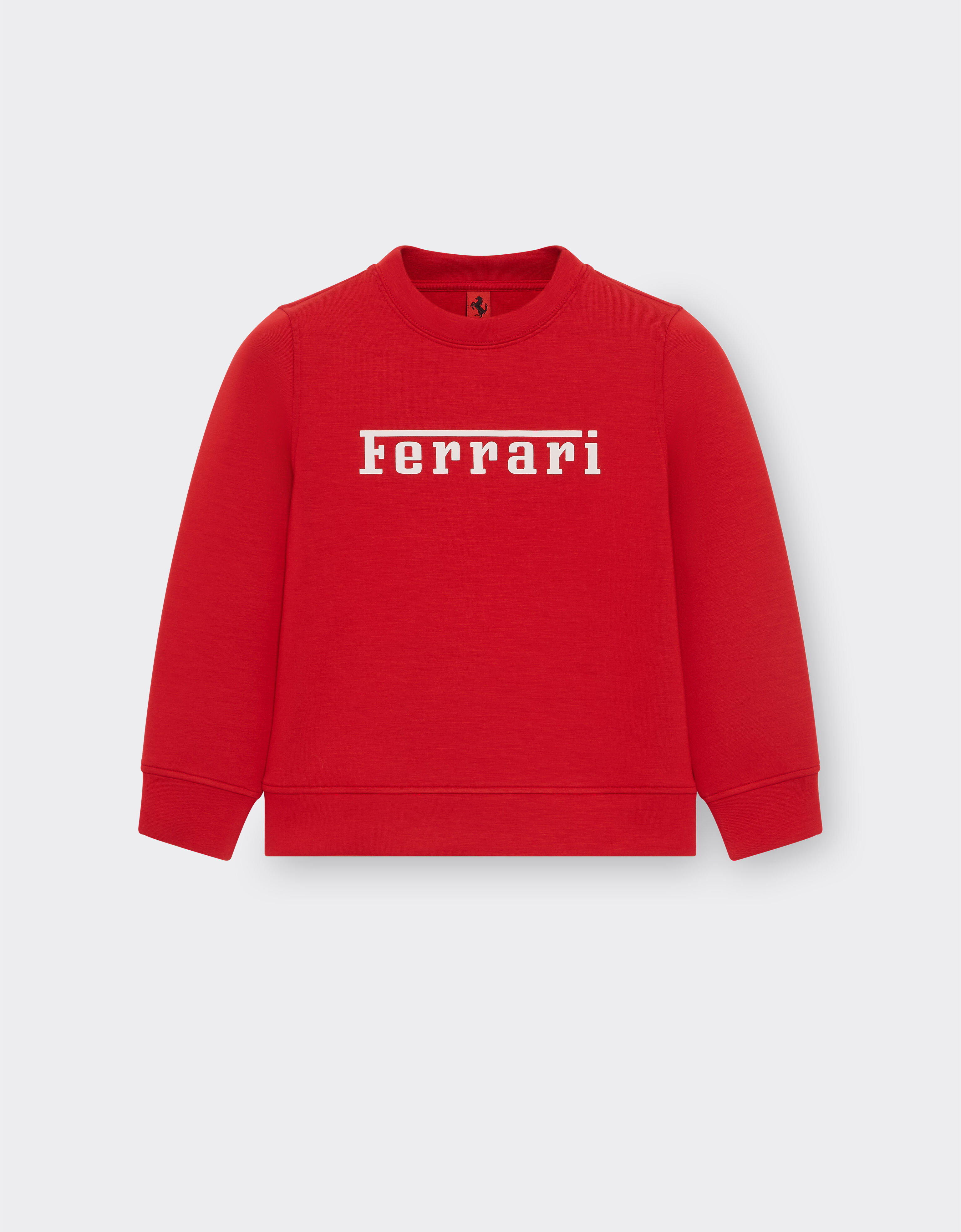 Ferrari Scuba sweatshirt with Ferrari logo Racing red 22763fK