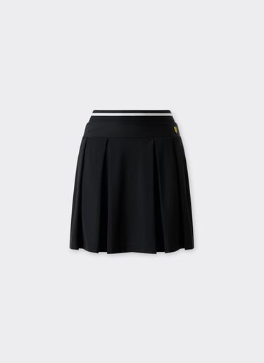  Technical piqué mini skirt Nero SJWSK0003JCO0023f