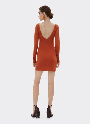 Ferrari Mini dress in silk jersey Hide 22176f
