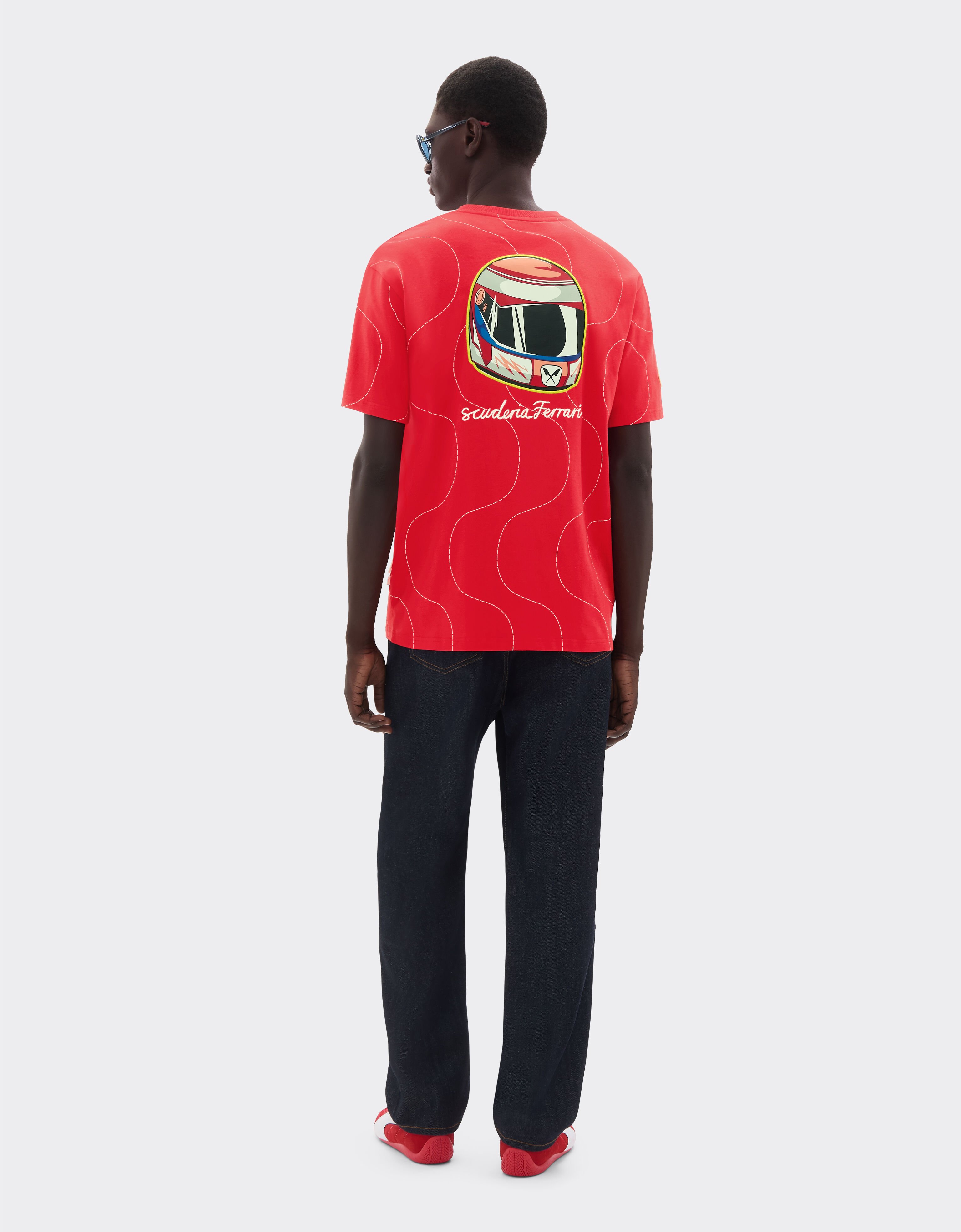 Ferrari Puma for Scuderia Ferrari HP 2025 Monza Limited Edition T-shirt Red LA0A9f