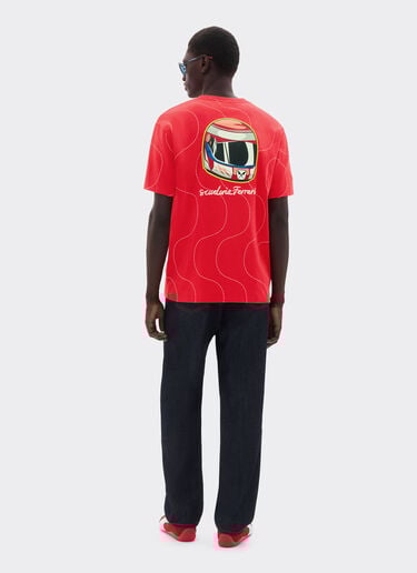 Puma for Scuderia Ferrari HP 2025 Monza Limited Edition T-shirt Ferrari Puma for Scuderia Ferrari HP 2025 Monza Limited Edition T-shirt Red LA0A9f