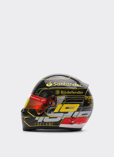 Ferrari Mini casco Charles Leclerc Monza Special Edition 2024 in scala 1:2 Nero F1352f