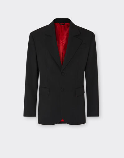 Ferrari Blazer in comfort wool Ficus Green 22076f