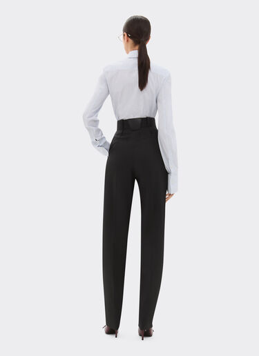 Ferrari Trousers in Q-Cycle® mélange wool Anthracite 49806f