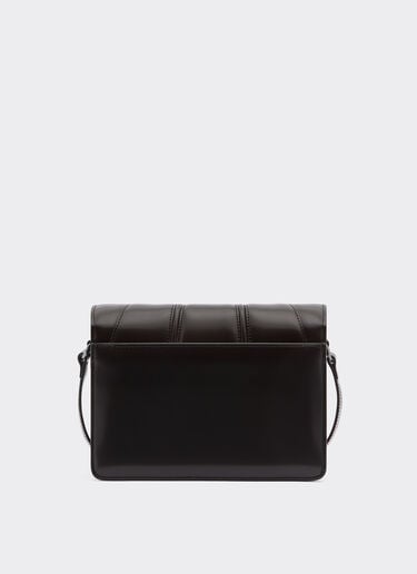 Ferrari Ferrari GT crossbody bag in brushed leather Dark Brown 21368f