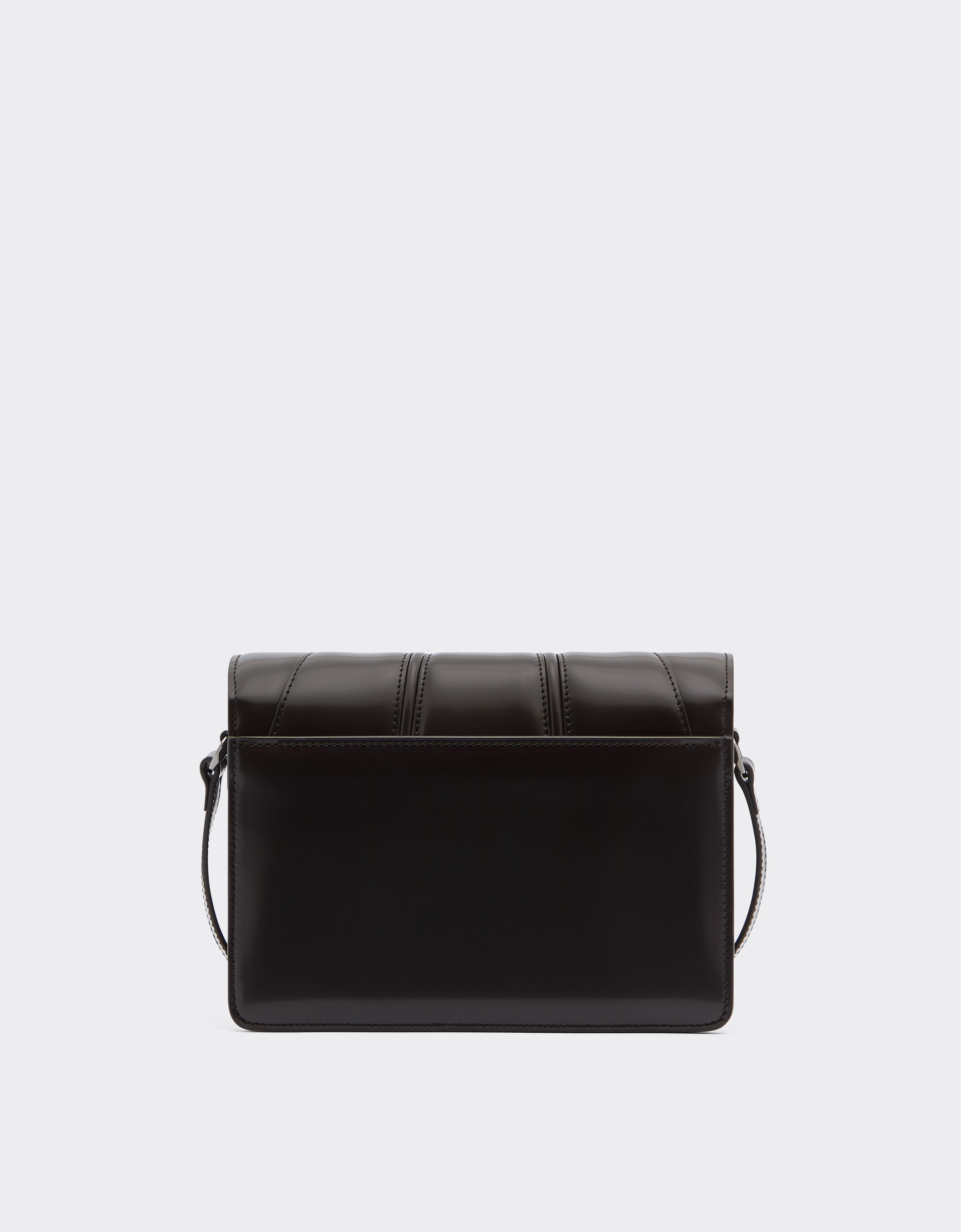 Ferrari Ferrari GT crossbody bag in brushed leather Dark Brown 21368f