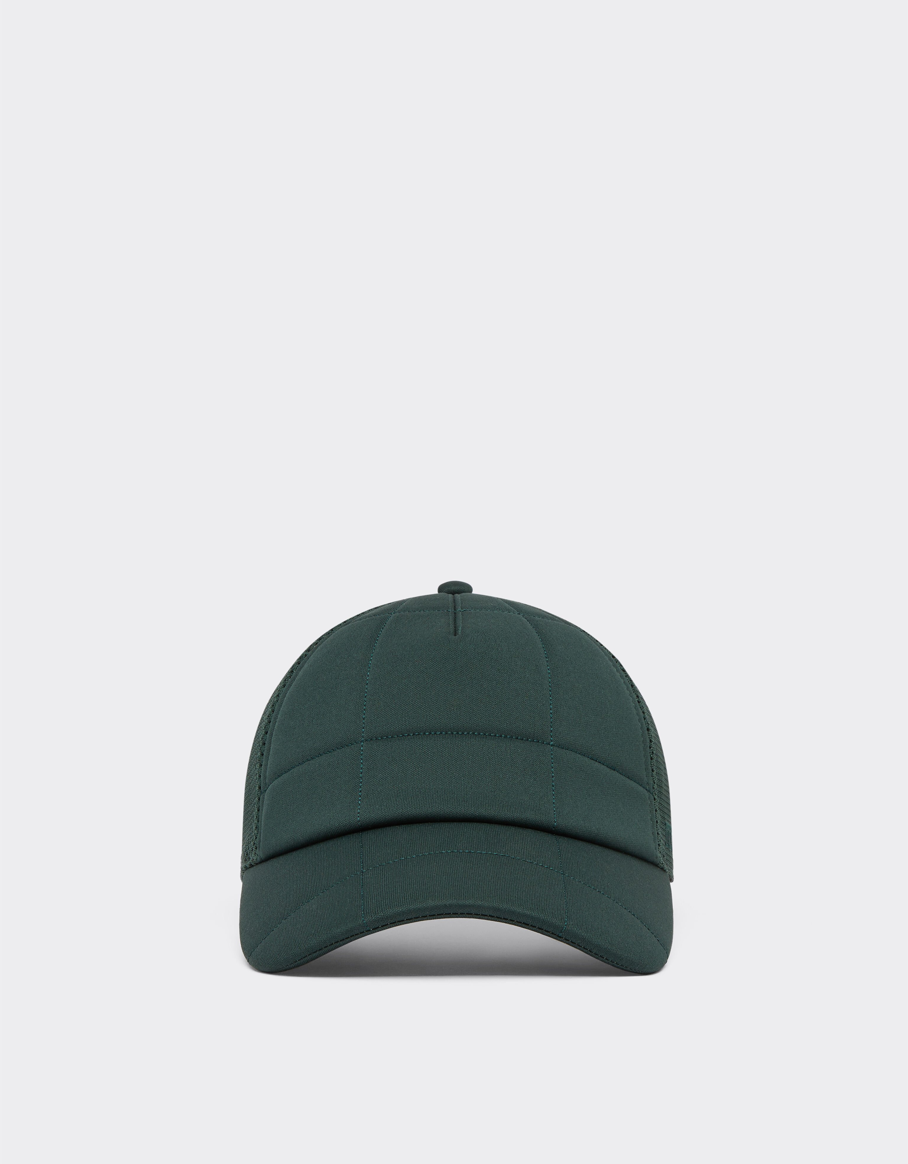 Ferrari Gorra de béisbol con motivo de cuadros 7X7 Verde militar 21343f