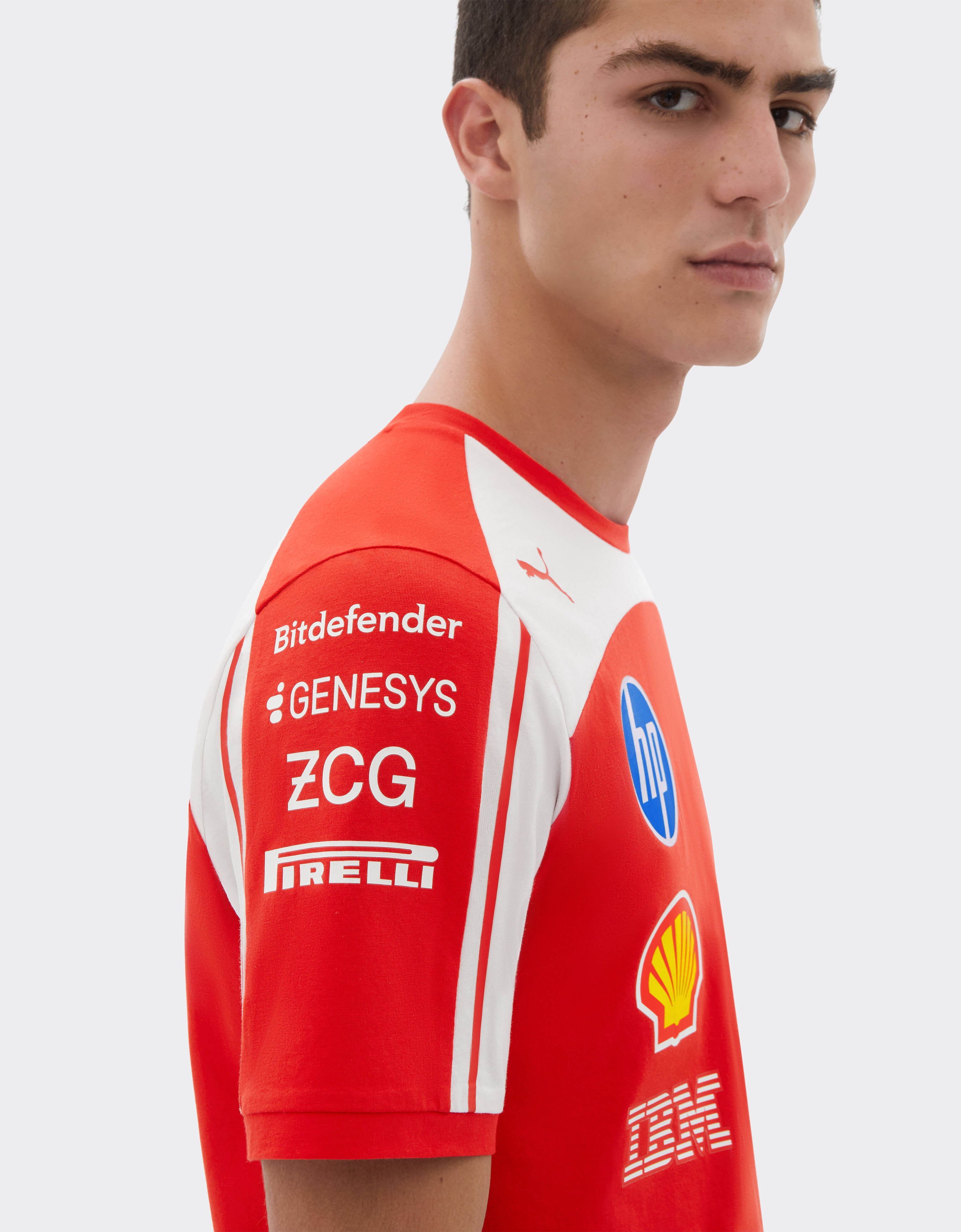 Ferrari T-shirt Replica 2026 Puma pour Scuderia Ferrari HP Rouge LA0HDf