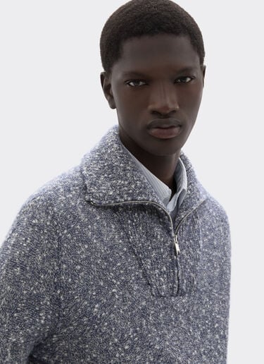 Ferrari Cashmere and silk knit Ultramarine 49906f