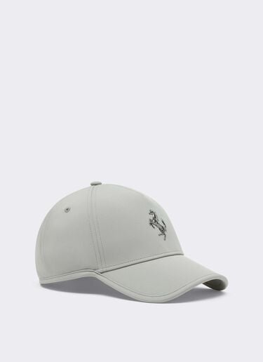 Gorra de béisbol con el Cavallino Rampante de metal Ferrari Gorra de béisbol con el Cavallino Rampante de metal Olive green CANCP0006WPL0003f