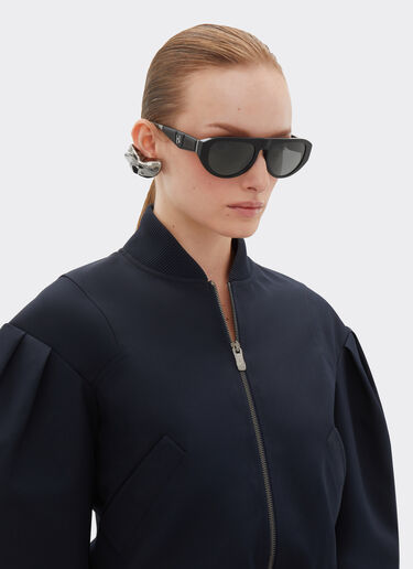 Ferrari Ferrari sunglasses in black acetate with polarised grey lens Black F1548f