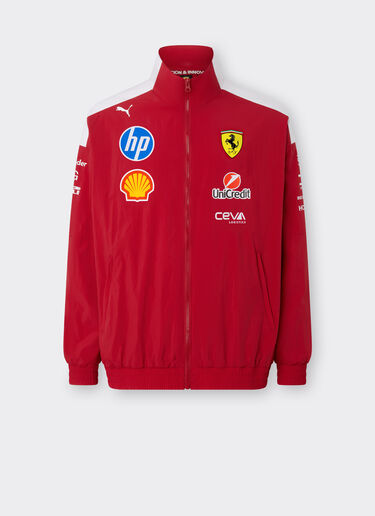 Ferrari Puma for Scuderia Ferrari HP 2025 T7 drivers jacket Red LA041f