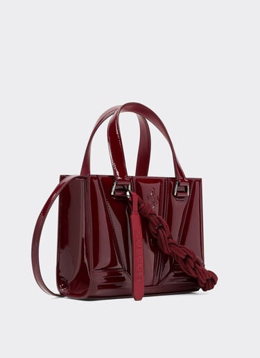 GT mini bolso tote Reacondicionado por Ferrari en charol con scooby Ferrari GT mini bolso tote Reacondicionado por Ferrari en charol con scooby Burdeos 49876f