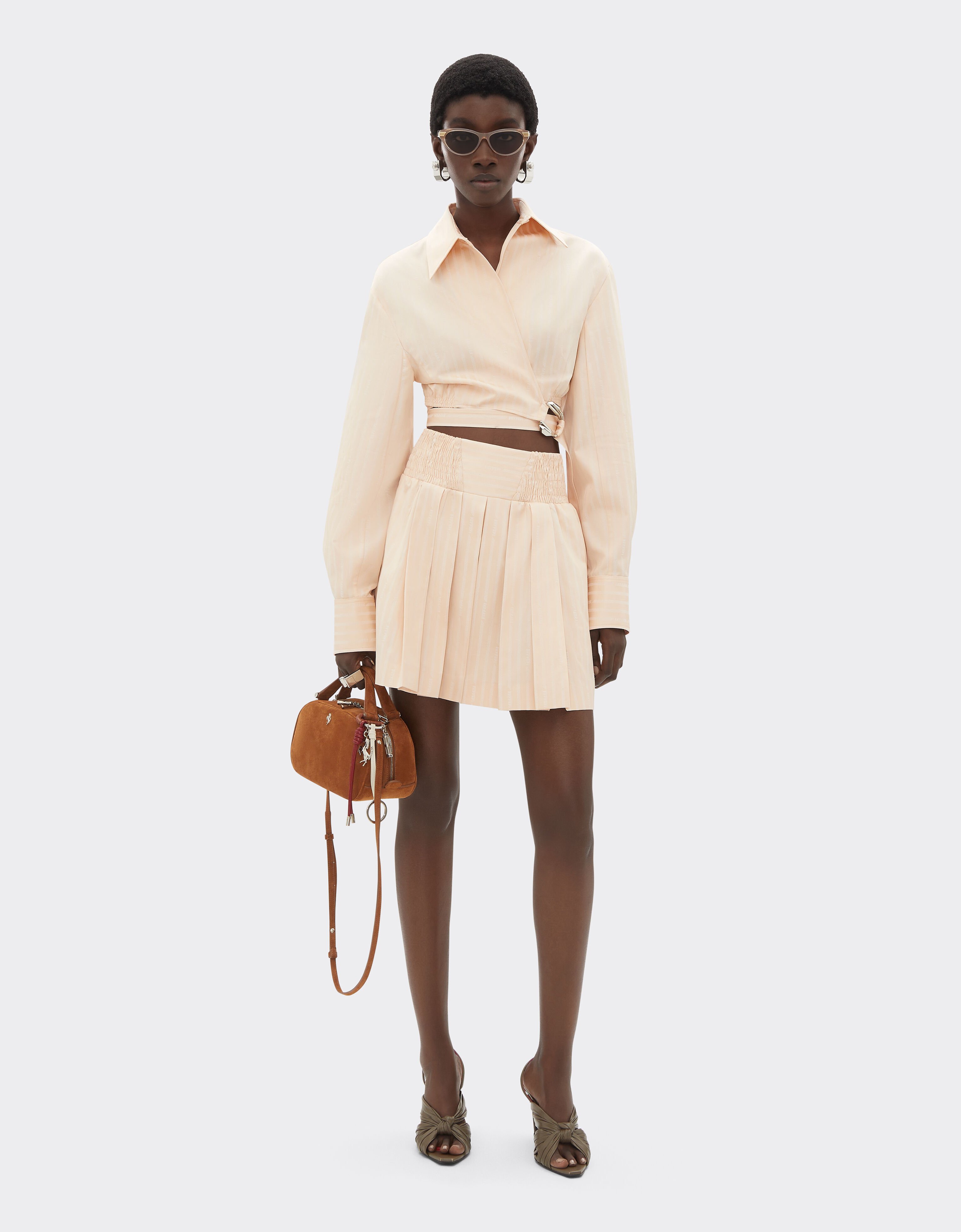 Ferrari Short avec motif Ferrari Monogram Powder Pink 50347f