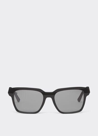 Ferrari Ferrari sunglasses in black acetate with polarised grey lens Black F1544f