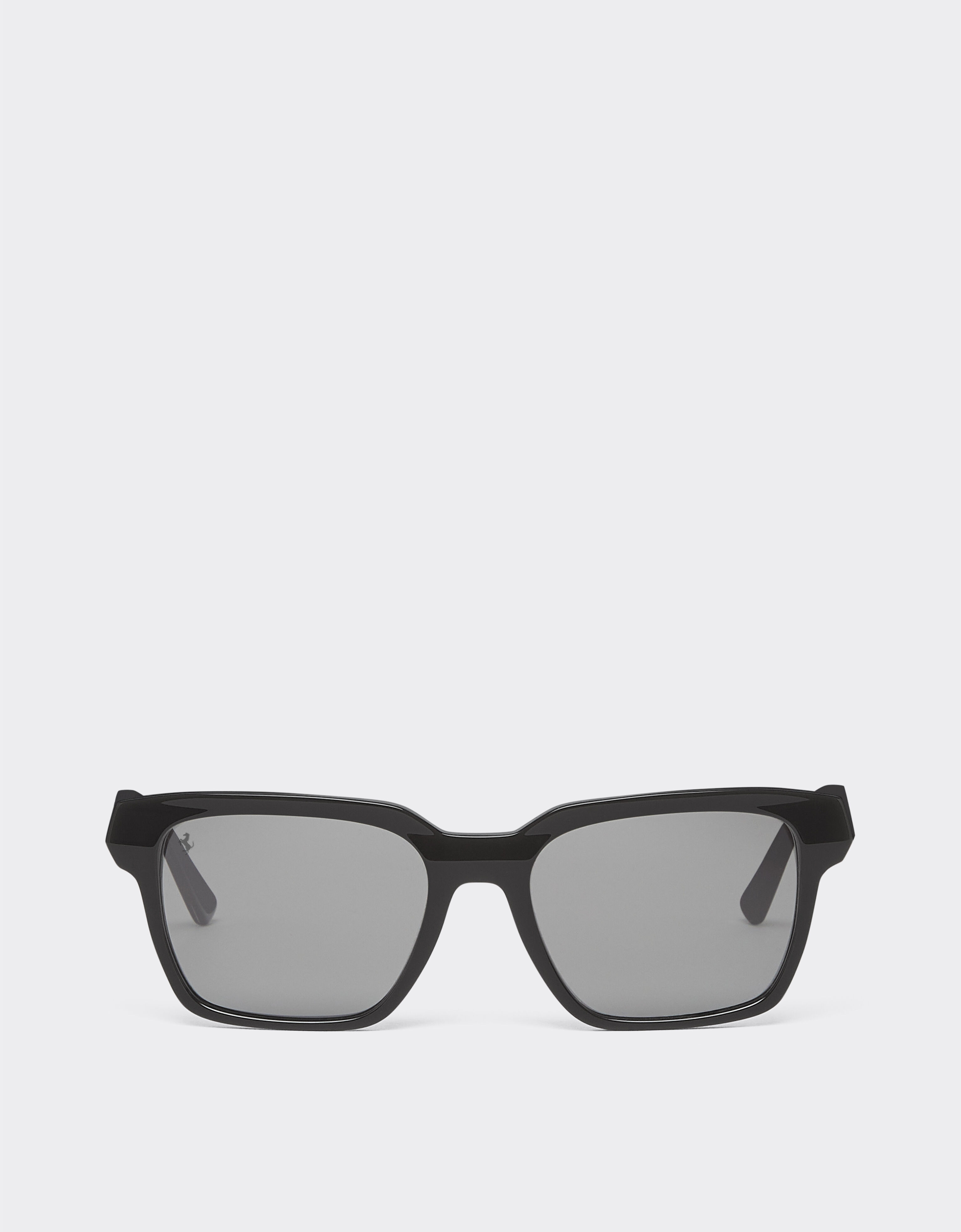 Ferrari Ferrari sunglasses in black acetate with polarised grey lens Black F1544f