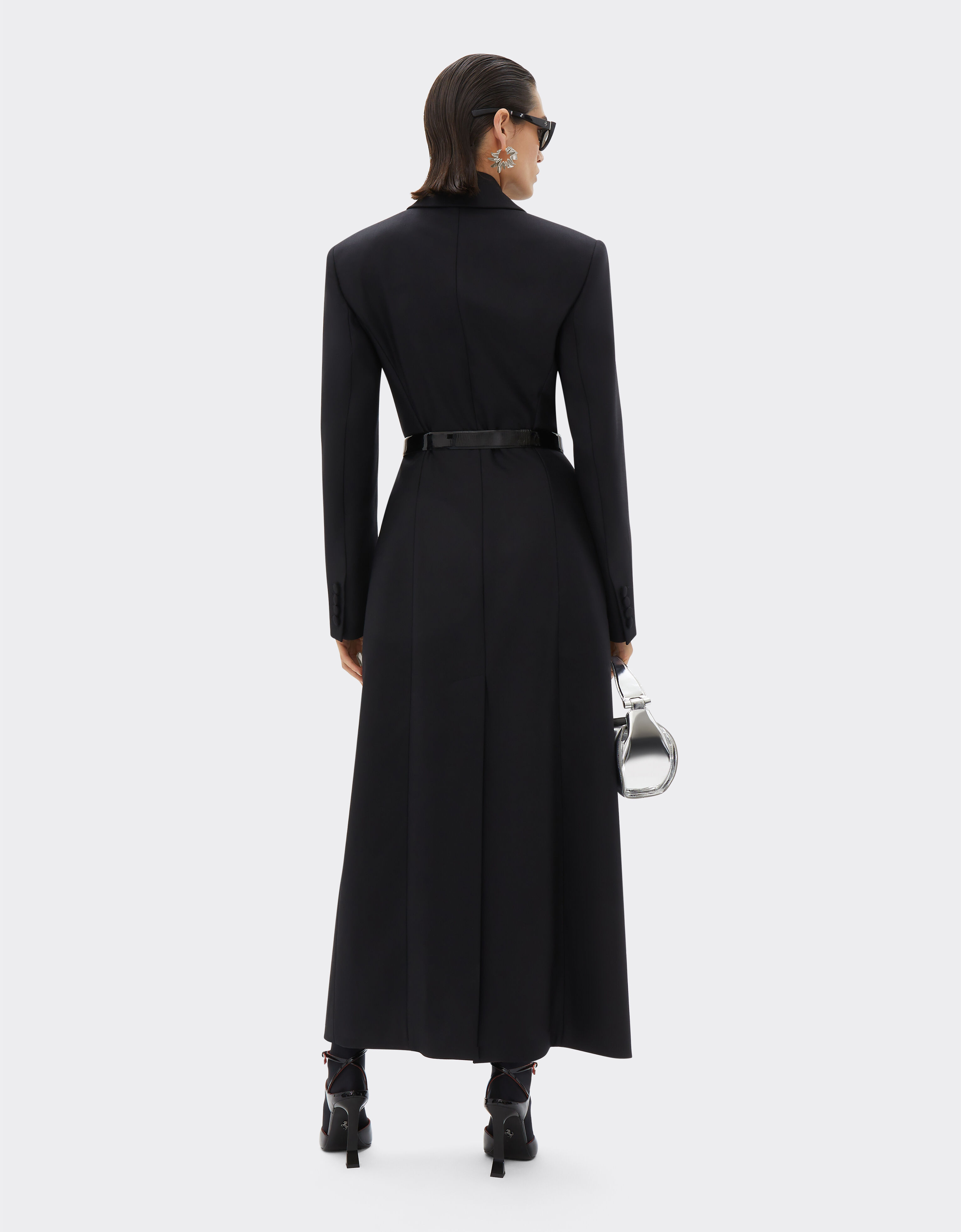 Ferrari Double wool coat Black 21626f