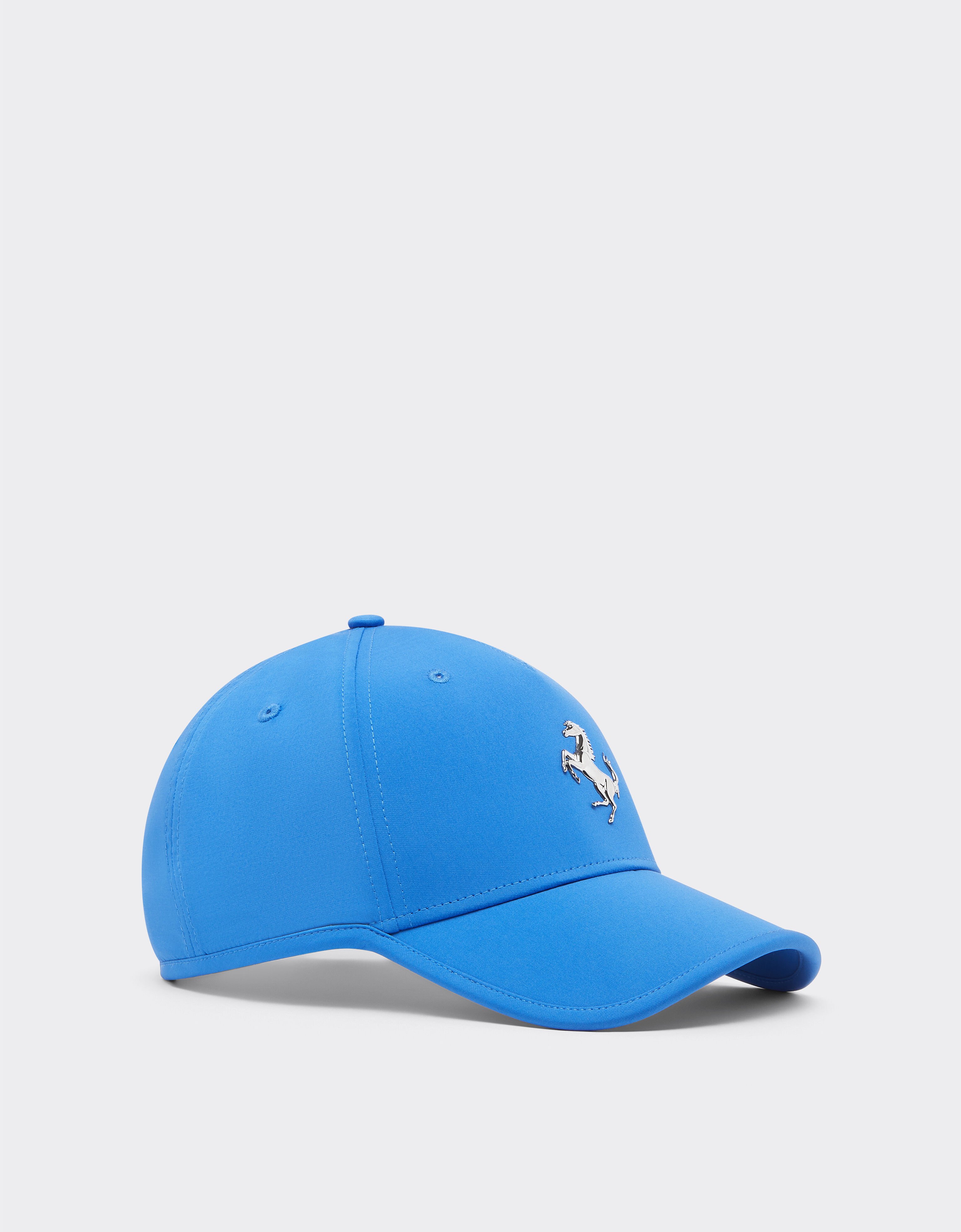 Ferrari Baseball cap with metal Prancing Horse Klein Blue 20815f